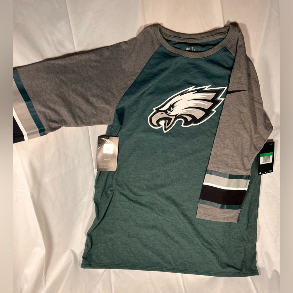 Philadelphia Eagles 3/4 sleeve shirt